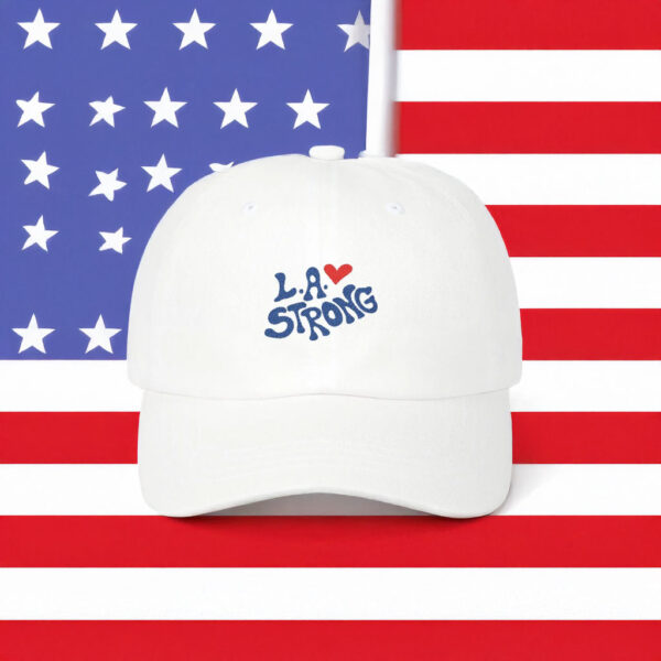 A strong, LA wildfire supporter hat