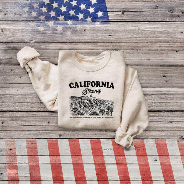 California Strong - Pray for Los Angeles T-Shirt