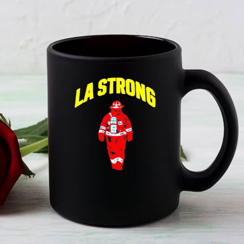 LA 2025, Los Angeles rescuer Strong Mug