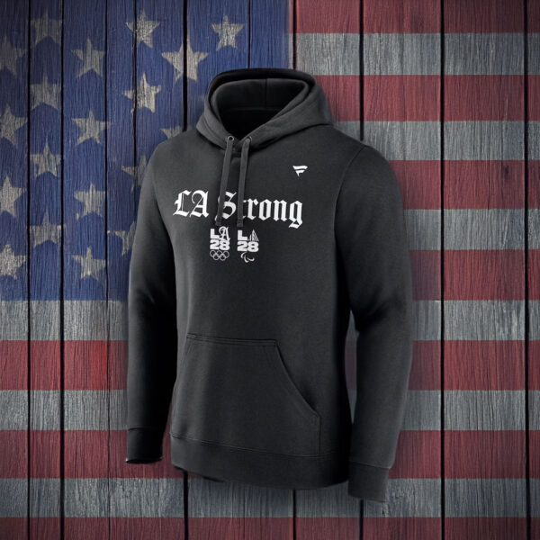 LA28 LA Strong Fleece Pullover Hoodie