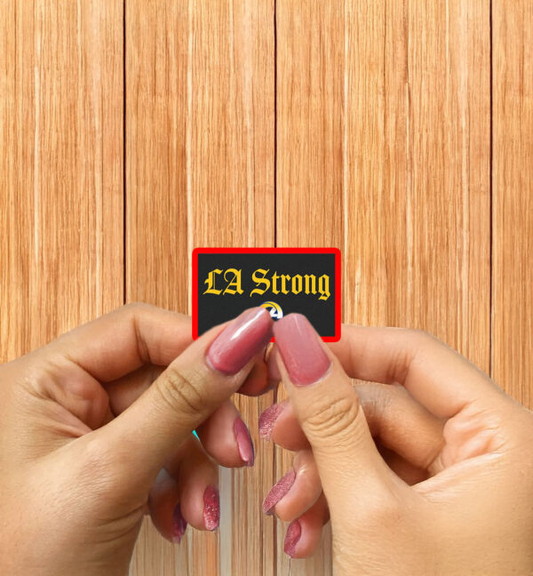 Los Angeles Rams LA Strong Sticker, Car Manget