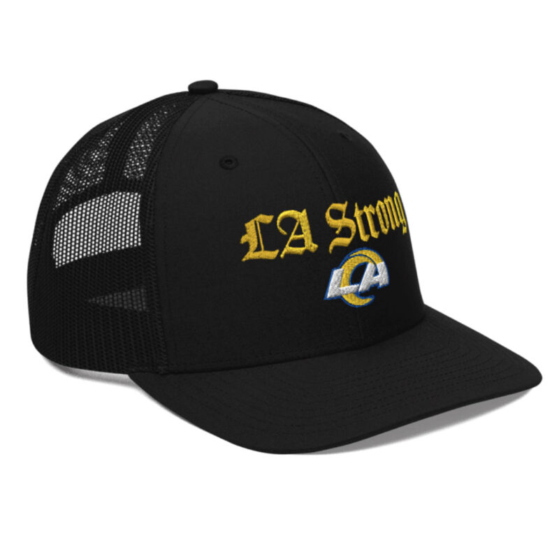 Los Angeles Rams LA Strong Trucker Cap