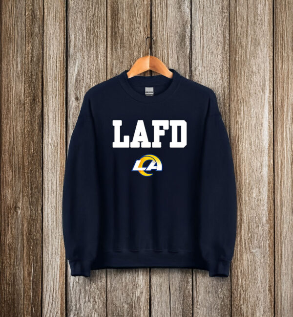 Los Angeles Rams LAFD Honor X LA Strong T-Shirt