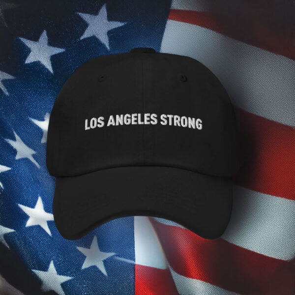 Los Angeles Strong Dad Hat Minimal City of Angels LA Love & Pride Southern California