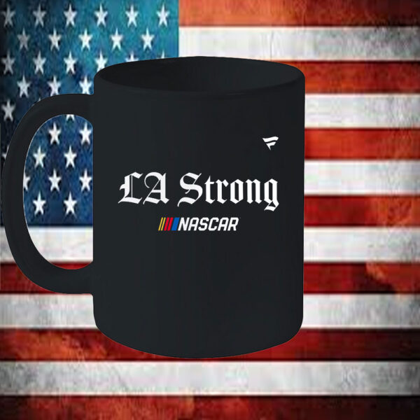 NASCAR Fanatics Black LA Strong Mug