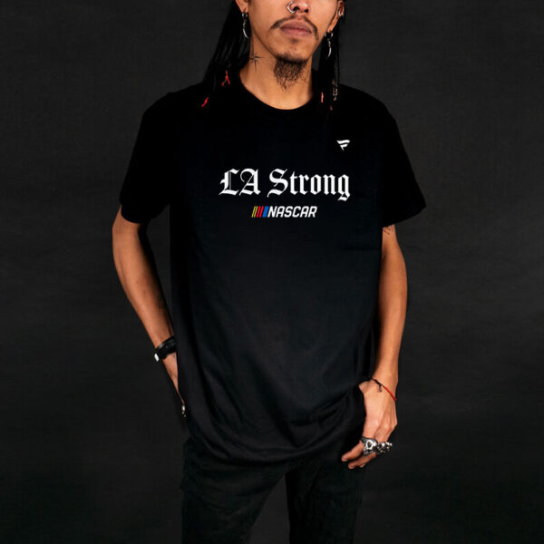 NASCAR Fanatics Black LA Strong T-Shirt