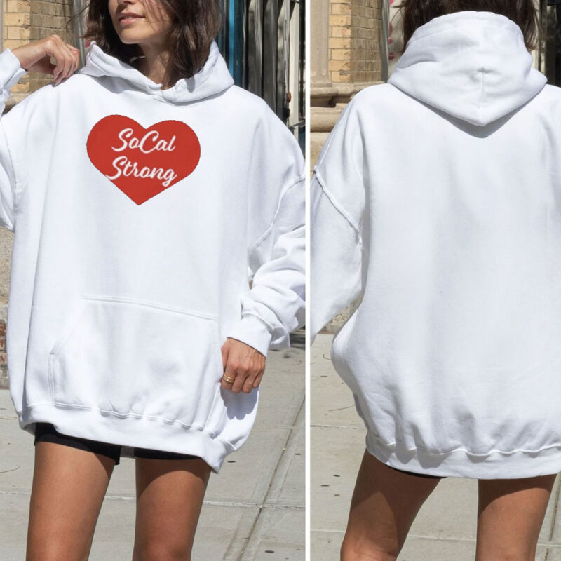 SoCal Strong Long Sleeve Hoodie Shirt