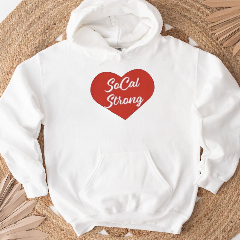 SoCal Strong Long Sleeve Hoodie Shirt