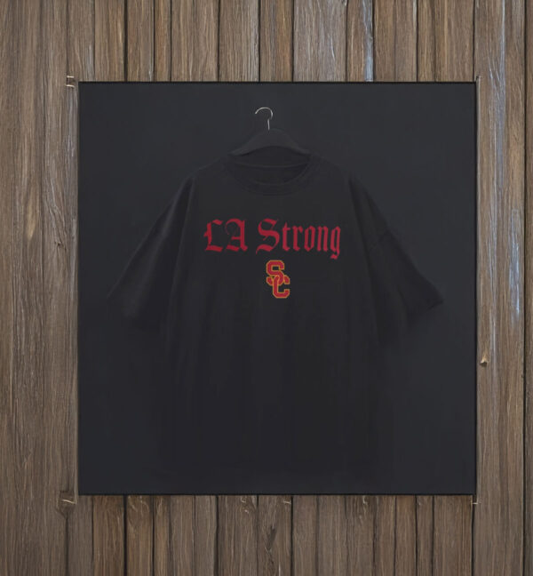 USC Trojans LA Strong T-Shirt Womens