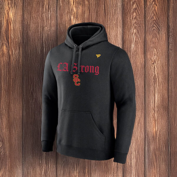 USC Trojans Unisex LA Strong Fleece Pullover Hoodie