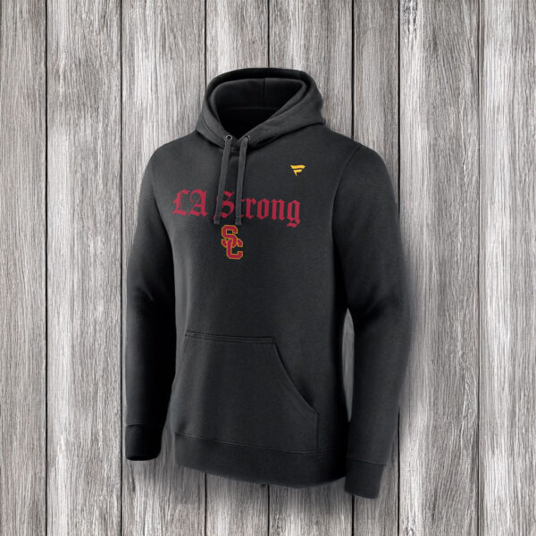 USC Trojans Unisex LA Strong Fleece Pullover Hoodie