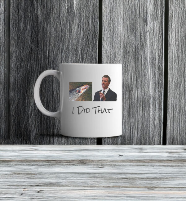 California Fire Mug I Did That