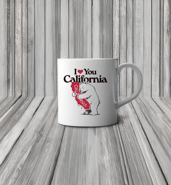 I Love California Mug