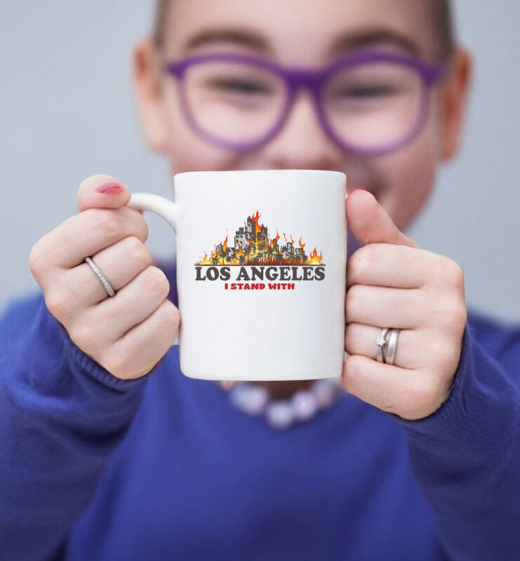 I Stand With Los Angeles California Mug