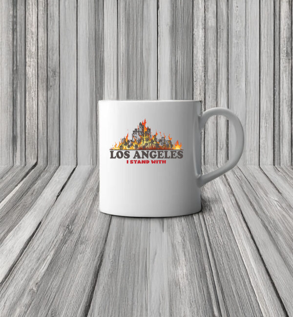 I Stand With Los Angeles California Mug