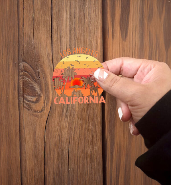 Los Angeles California Strong Sticker ,Car Magnets