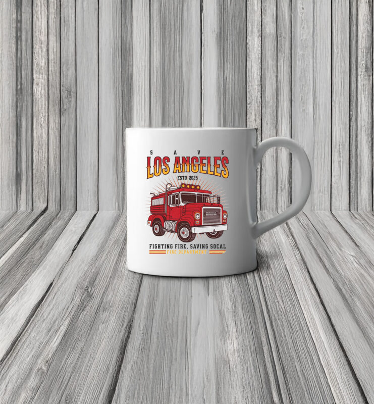 Los Angeles ESTD 2025 Mug