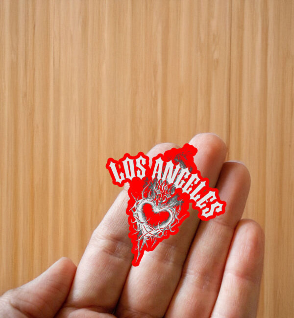 Los Angeles Strong Sticker ,Car Magnet