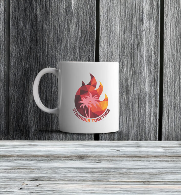 Los Angeles Support Group Stronger Together Mug