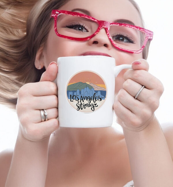 Supporting LA Wildfire Victim, Los Angeles Strong Mug