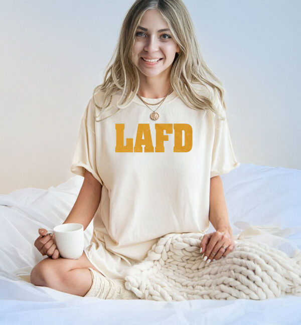 LAFD Los Angeles Support Theme T-Shirt